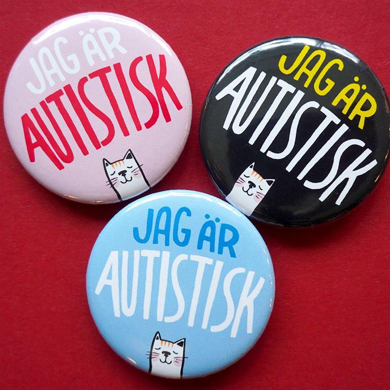 Knapp - Jag är autistisk