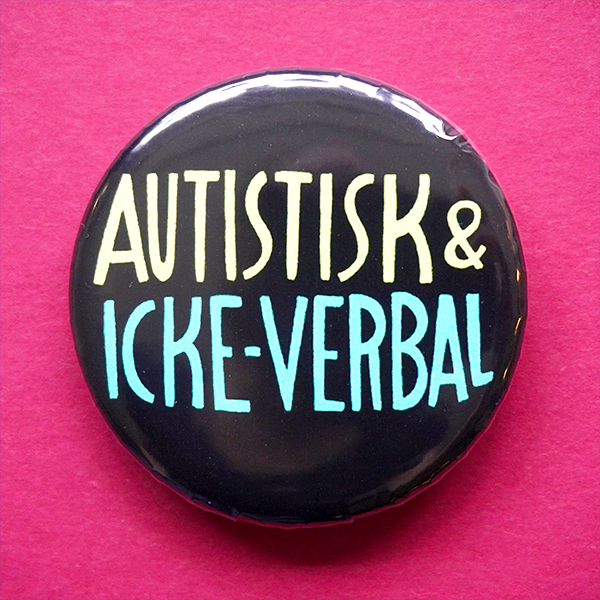 Knapp - Autistisk & ickeverbal