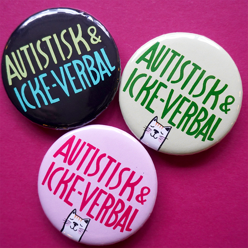 Knapp - Autistisk & ickeverbal