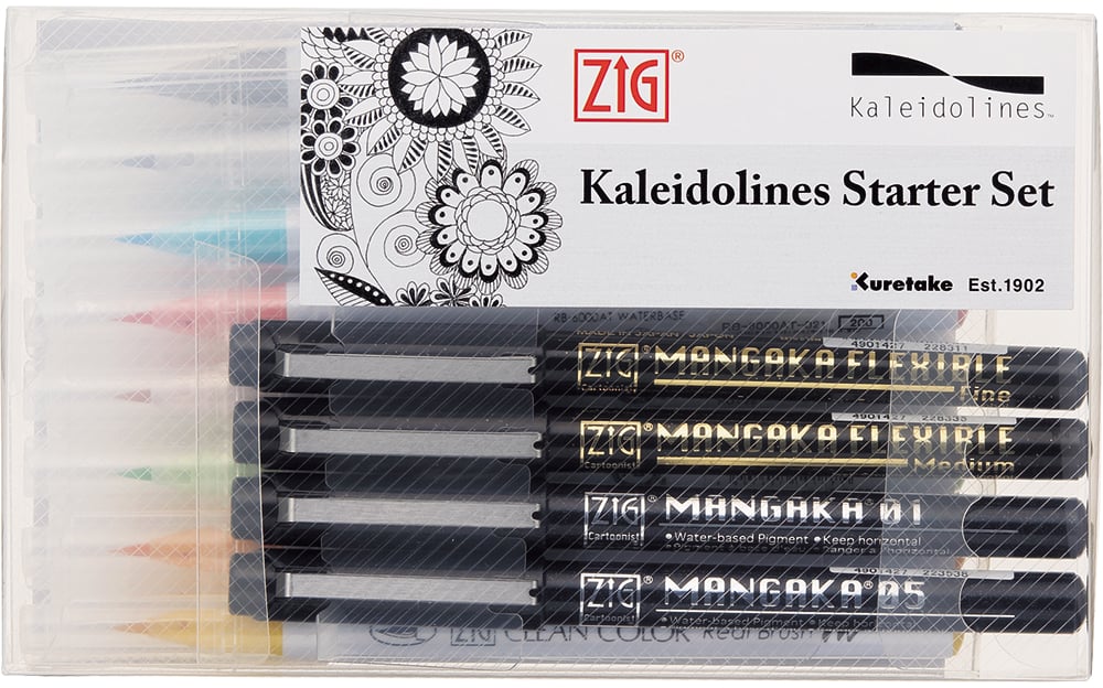 ZIG Clean Color + Mangaka SET
