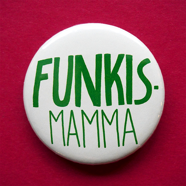 Knapp - Funkismamma / funkispappa