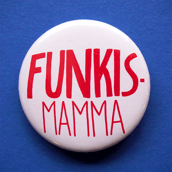 Knapp - Funkismamma / funkispappa