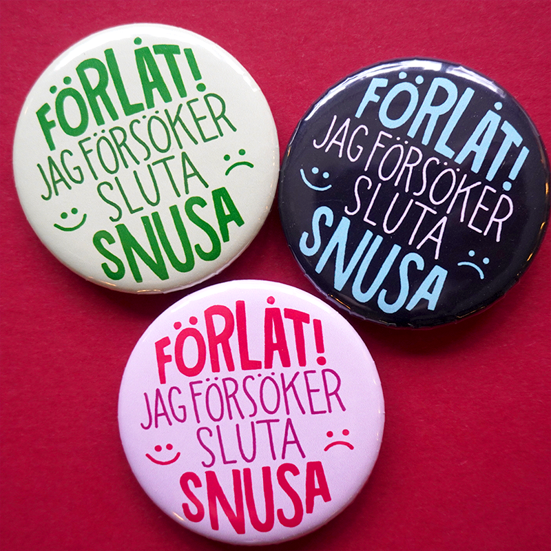 Knapp - Sluta snusa!