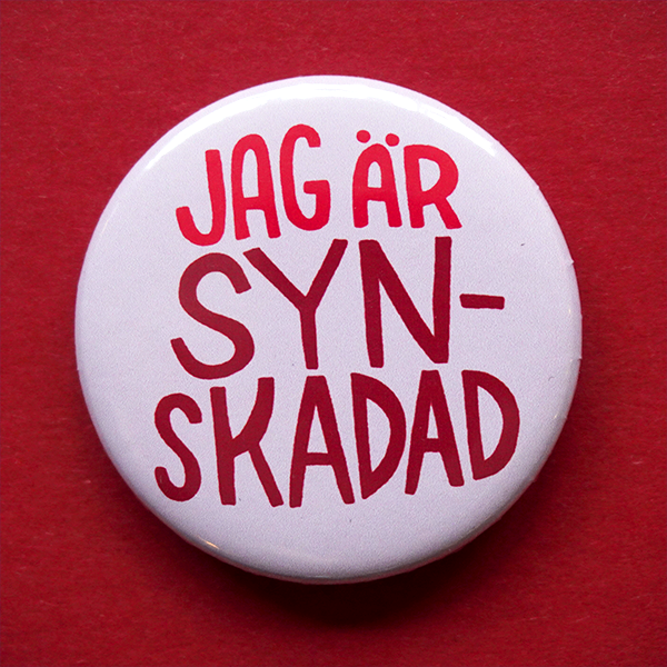 Knapp - Jag är synskadad