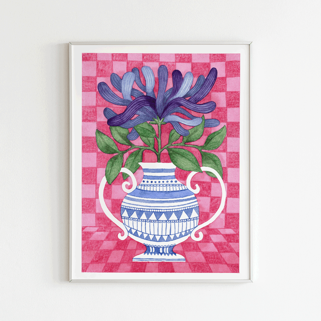 Fine art print - Blomma i vas, 30x40