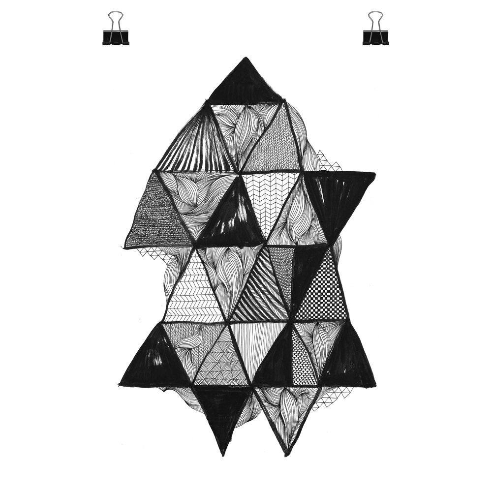 BahKadisch Triangels, print