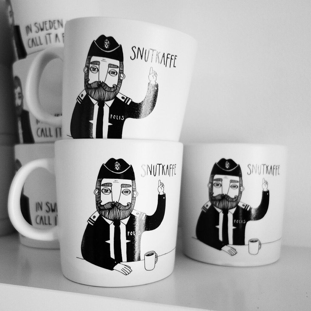 Swedish Police coffee mug 