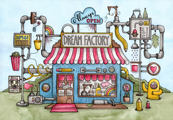 Dream Factory, Print