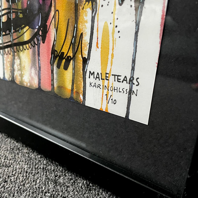 Limited edition print - Male tears